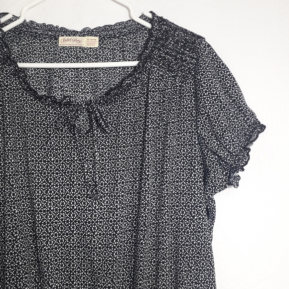 Faded Glory | lightweight Printed flowy top - Picture 7 of 12